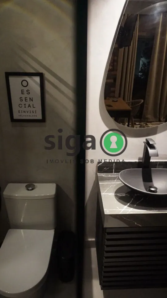 Imagem Studio Mobiliado Pronto para Morar no Condomínio Kronos.