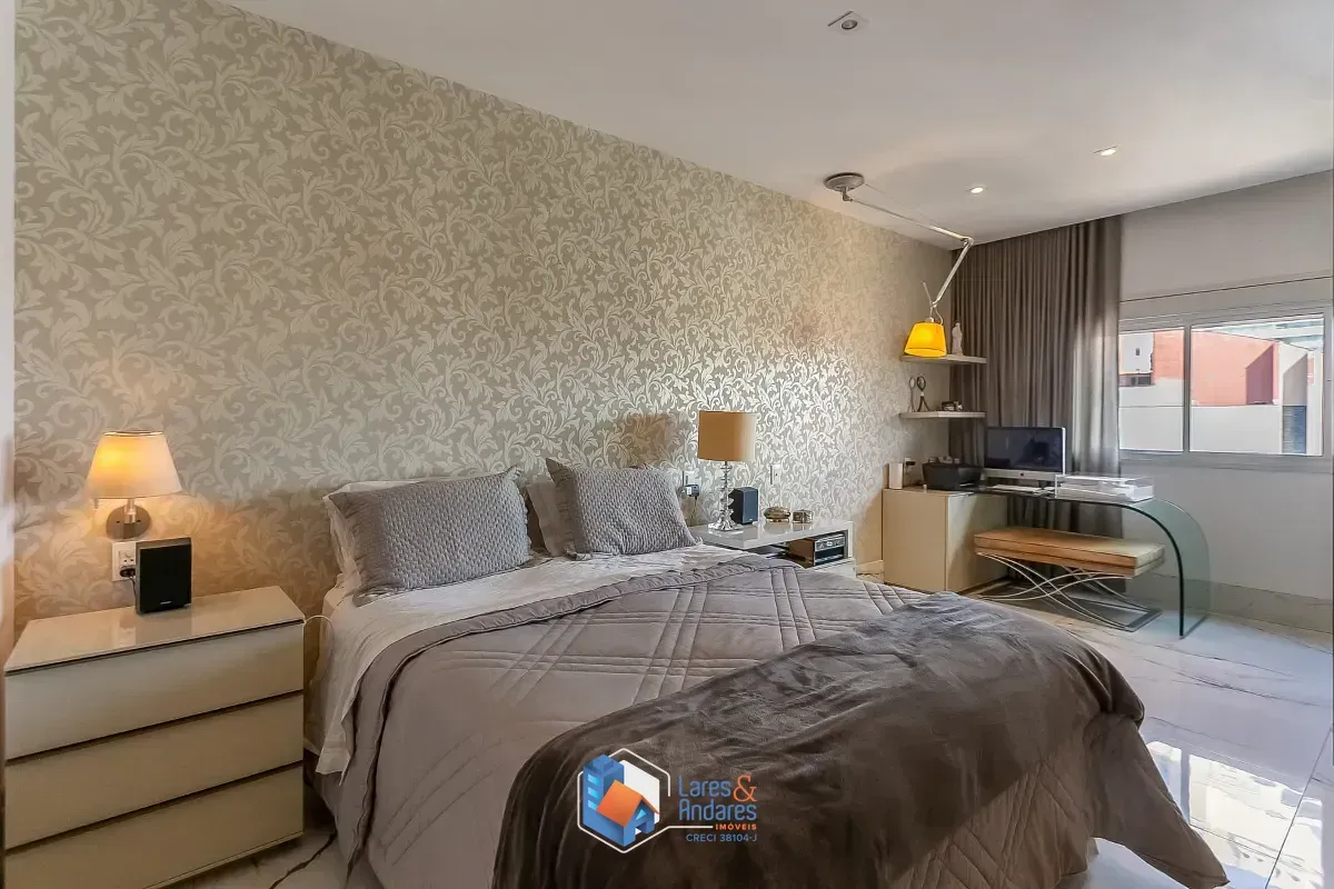 Imagem Apartamento para venda em Brooklin Paulista com 2 quartos, sendo 2 suítes, 145m²