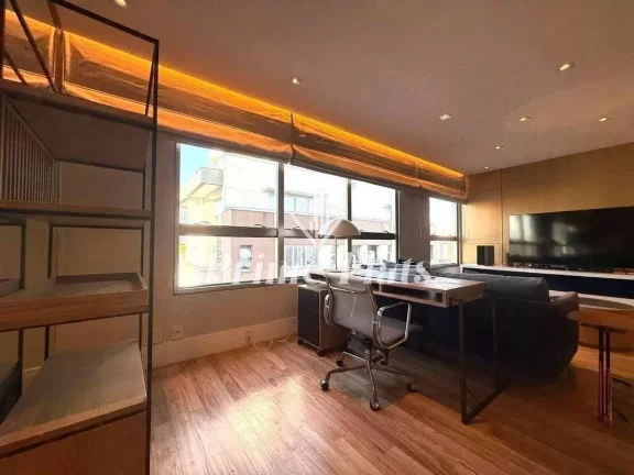 Imagem Flat disponível para locação no Condomínio Maxhaus Itaim, com 70m², 1 dormitório e 1 vaga de garagem