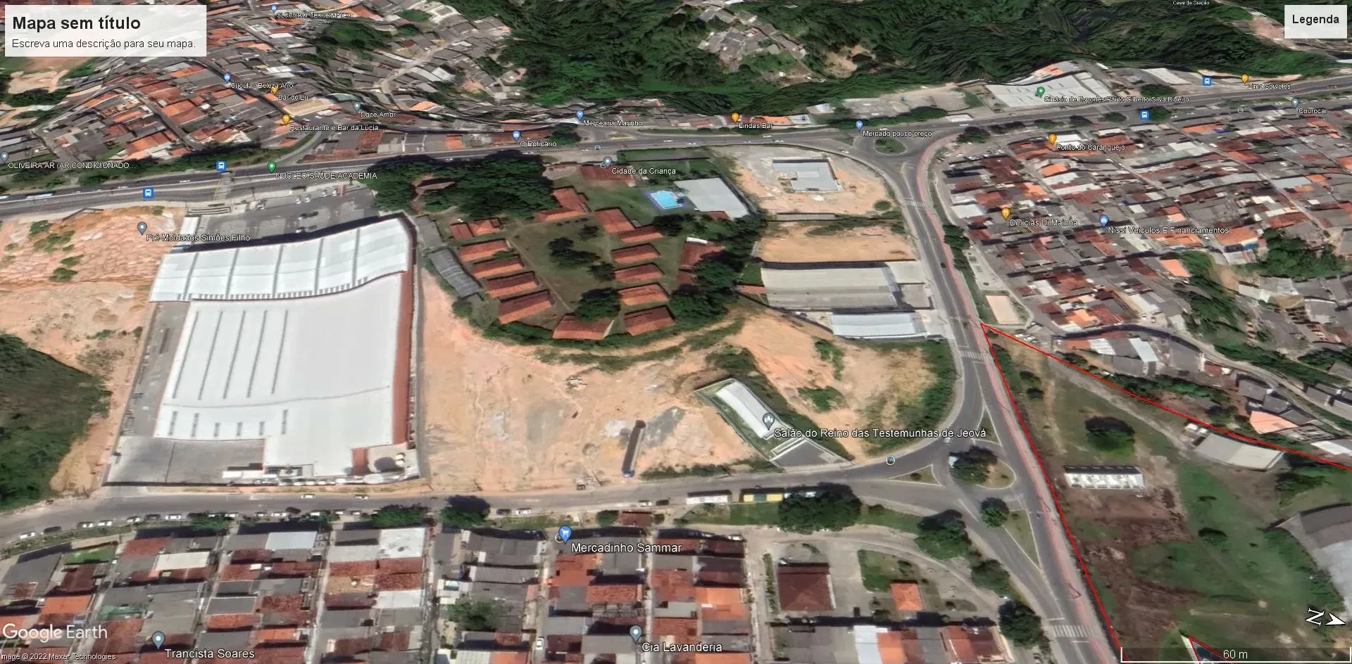 Imagem Terreno à Venda, 3300 metros em CIA I - Simões Filho