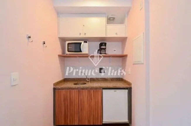 Imagem Flat disponível para locação no Hotel Intercity Interative Jardins, com 23m², 1 dormitório e 1 vaga