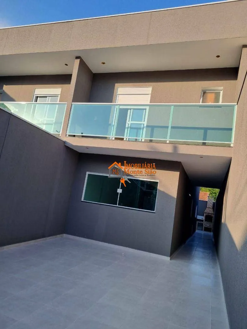 Imagem Sobrado com 3 dormitórios - 3 suítes - 4 vagas à venda, 128 m² -Jardim Santa Clara - Guarulhos/SP