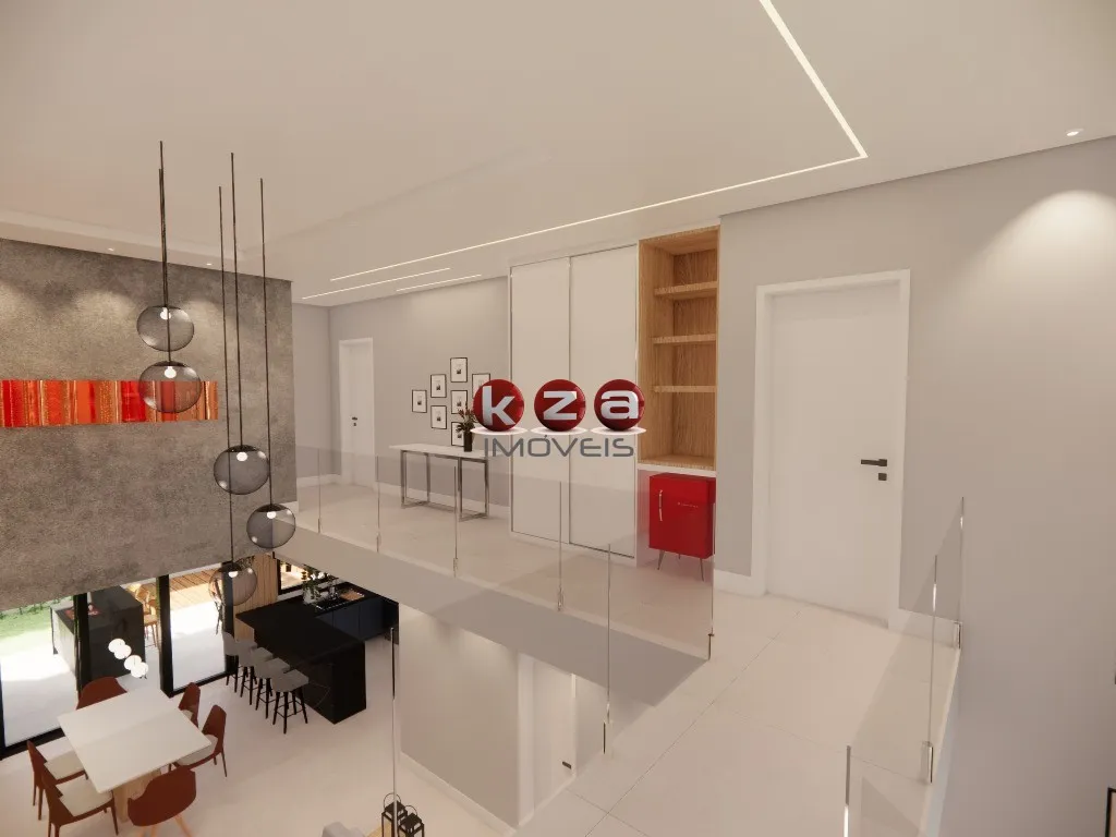Imagem Casa de luxo em condomínio: 3 quartos, 3 suítes, 2 salas, 5 banheiros, 4 vagas na cidade de Valinhos - SP.
