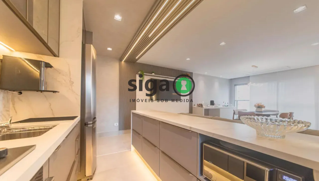 Imagem Apartamento com 2 dormitórios à venda no Brooklin - São Paulo - SP - Mobiliado