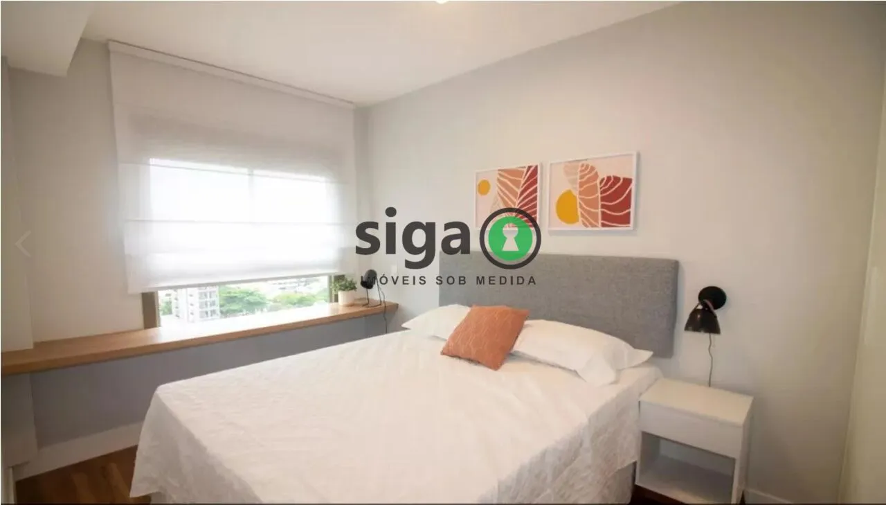 Imagem Apartamento 1 dormitório, 30m², mobiliado para locação - Campo Belo - São Paulo/P
