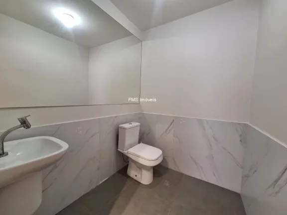 Imagem Espaço Comercial de Alto Padrão para Locação em São Paulo-SP, Bairro Campo Belo: 4 Salas, 3 Banheiros, 1 Vaga, 100m².