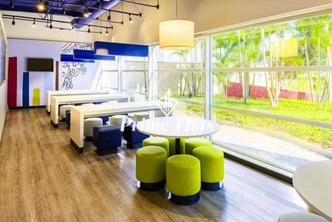 Imagem Flat disponível para venda no Ibis Budget Jardins, com 12m², 1 dormitório e 1 vaga de garagem