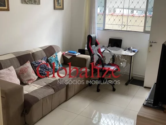 Imagem Apartamento térreo à venda com 70m², 2 quartos, 2 banheiros e 1 vaga por R$ 600.000,00 no Boqueirão em Santos