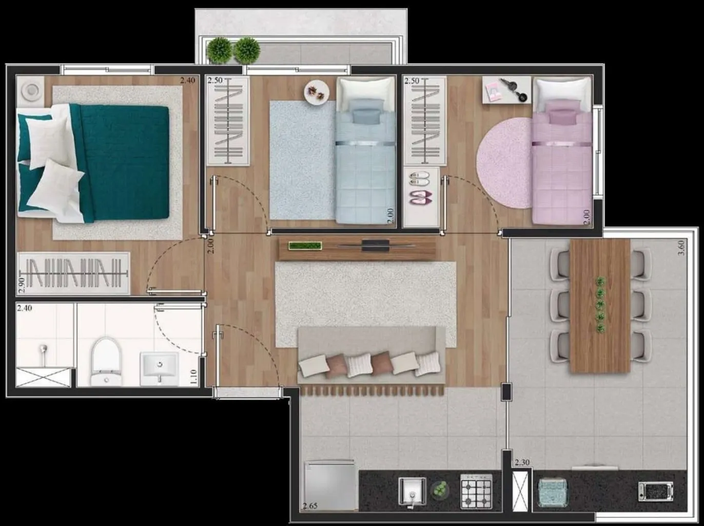 Imagem APARTAMENTO RESIDENCIAL em São Paulo - SP, Vila Santa Catarina