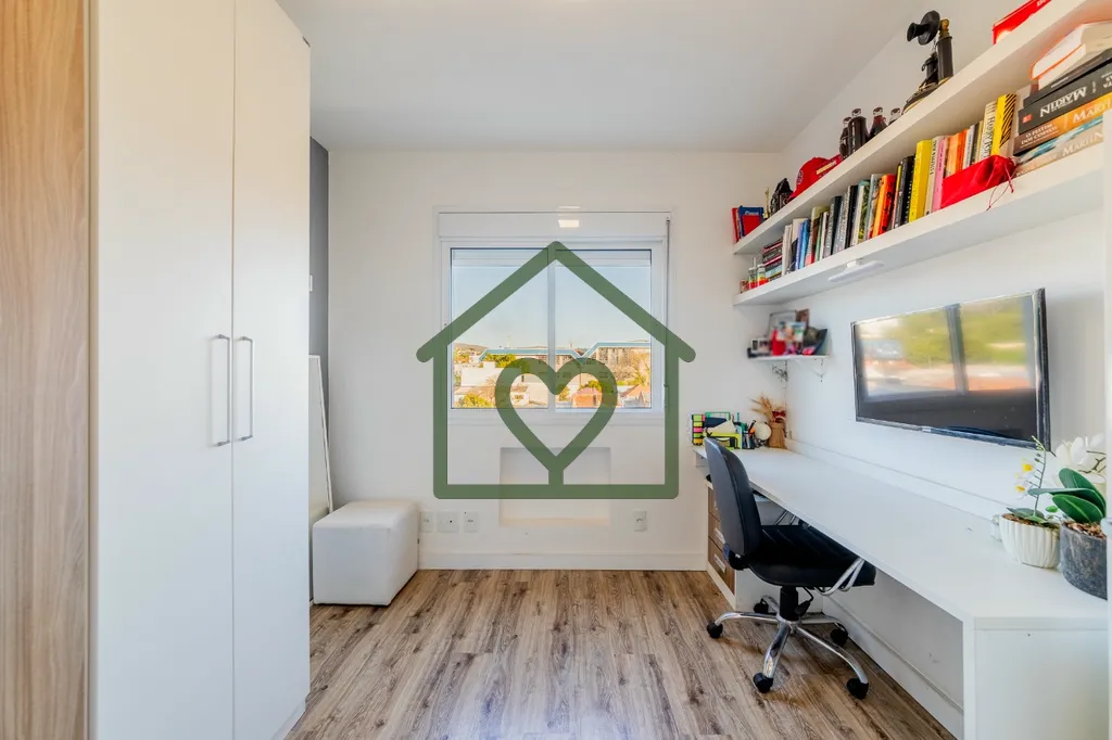 Imagem Apartamento à venda no bairro Azenha, totalmente mobiliado, com 56 m2 de área privativa em andar i...