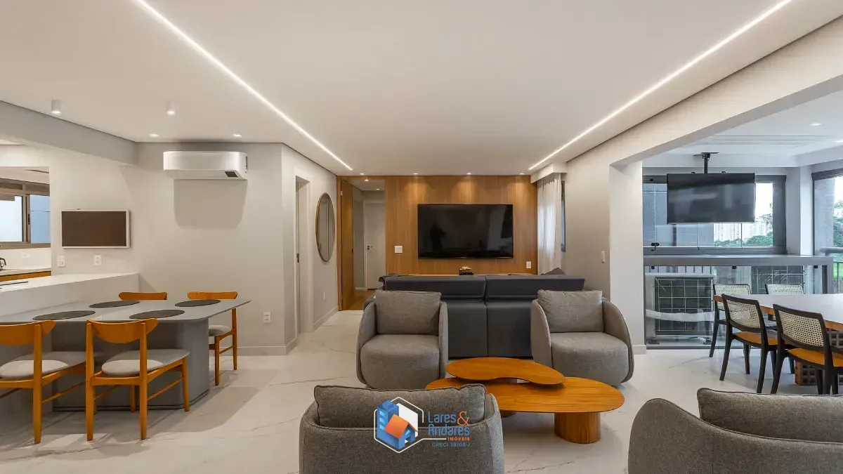 Imagem Apartamento para venda em City América com 3 quartos, sendo 3 suítes, 152.59m²