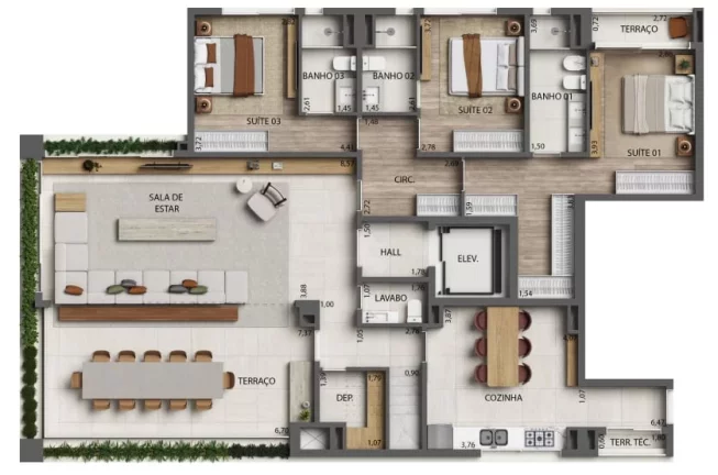 Imagem Apartamento à venda no bairro Moema - São Paulo/SP