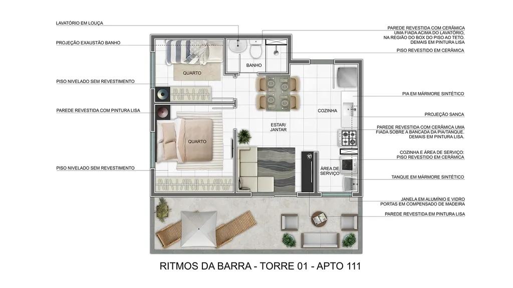 Imagem Apartamento Barra Funda - 35M², 2 Dorms, Lazer Completo