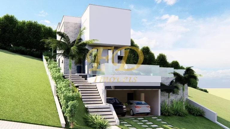 Imagem Casa de Alto Padrão em Condomínio Fechado - Atibaia