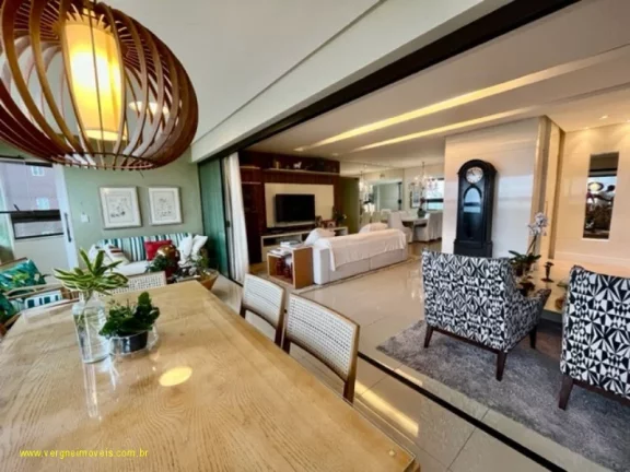 Foto do imóvel Apartamento Alto Padrão com Vista Mar ? 4 Suítes em Patamares | 198m² | Varanda Gourmet | 3 Vagas