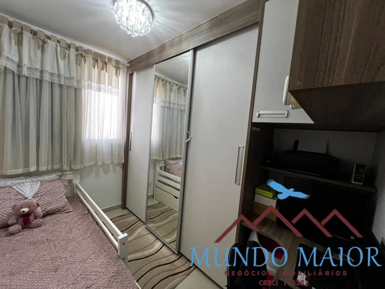 Imagem "APARTAMENTO PRONTO PARA MORAR! 45 m², 2 DORMS, 1 VAGA, COBERTURA 8º