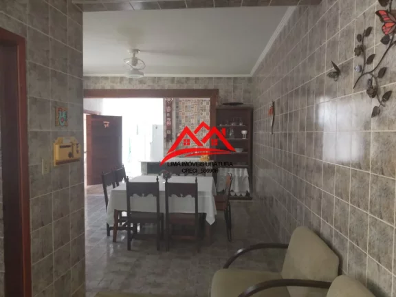 Imagem Casa na praia do Perequê Açu, Ubatuba, com 2 suítes