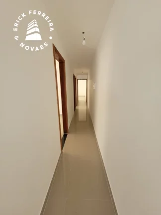 Imagem Casa Linear 3 quartos sendo uma suíte duas vagas de garagem porcelanato Santa Mônica Guarapari