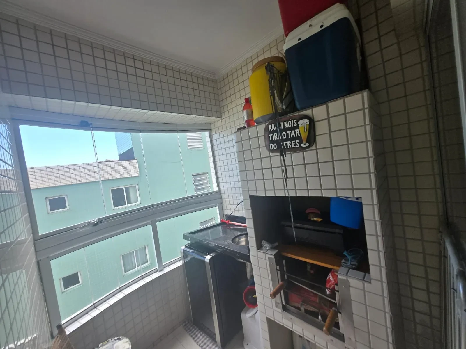 Imagem Apartamento com 1 Quarto à Venda, 41 metros em Caiçara - Praia Grande
