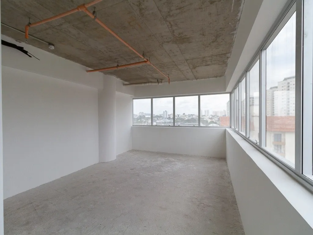 Imagem Sala à venda no Centro de Santo André-SP: 1 sala, 1 banheiro, 1 vaga de garagem, 37,00m² pronto para você!