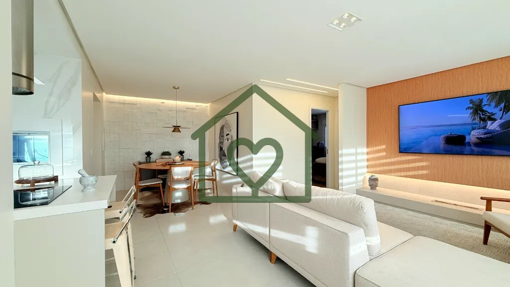 Imagem Lindo apartamento semimobiliado, todo reformado e decorado. O apartamento no GRAND PARK LINDOIA fica...