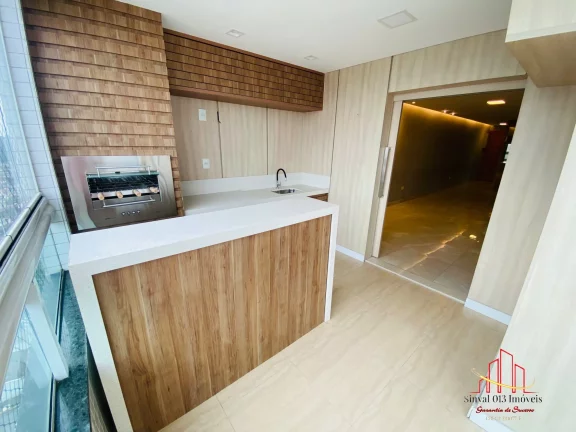 Imagem Apartamento 3 dormitórios sendo 2 suítes , 3 vagas no canto do forte
