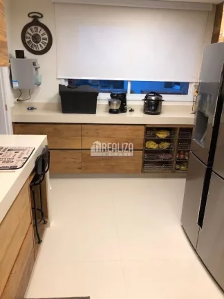 Imagem Apartamento com 4 suítes e área de lazer completa no Condomínio Residencial Çiragan, Uberaba