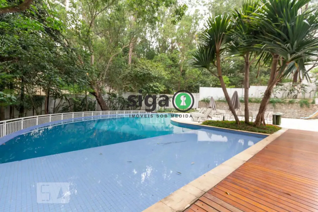 Imagem Apartamento na Vila Andrade com 3 quartos e 3 vagas, mobiliado de 170m²