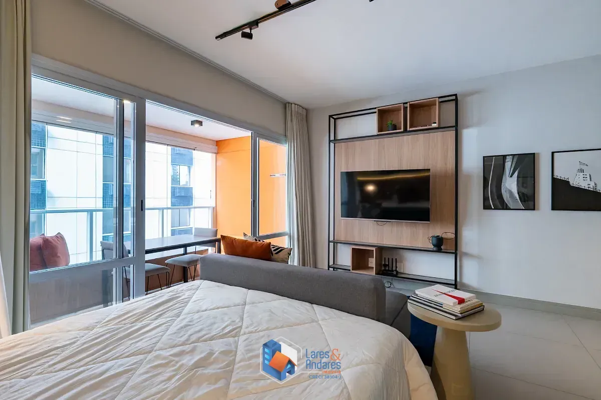 Imagem Studio para venda em Campo Belo com 1 quarto, 45m²