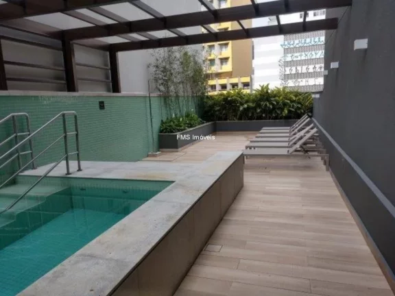 Imagem Apartamento à venda no Centro de São Paulo-SP: 1 quarto, 1 sala, 1 banheiro, 1 vaga de garagem, 46m² de área.