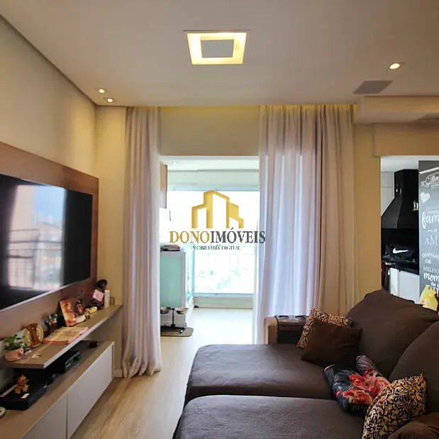 Imagem Apto 77m vista livre andar alto Cond Trilogy Centro SBC
