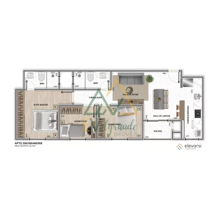 Imagem Apartamento à venda no Weissópolis Pinhais PR