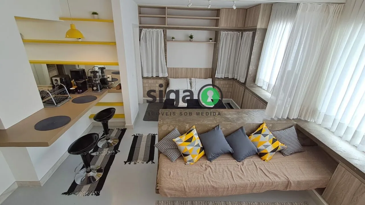 Imagem Apartamento de 60 metros - com 1 dormitórios na Santa Cecilia 60.