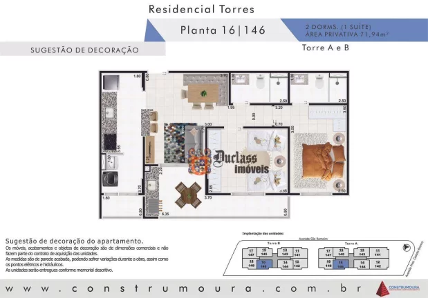 Imagem Apartamento com 2 dormitórios à venda, 71,94 m² por R$ 501.277 - Caiçara - Praia Grande/SP