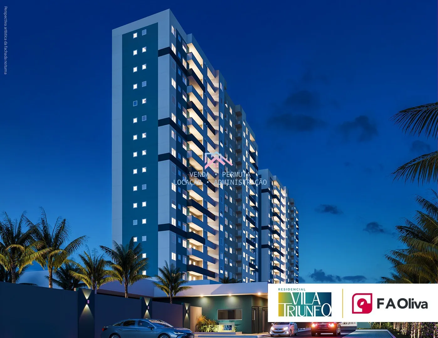 Imagem Apartamentos à venda Residencial Vila Triunfo - Área útil 66 m2 com 2 dormitóris - Sendo 1 suíte - 1