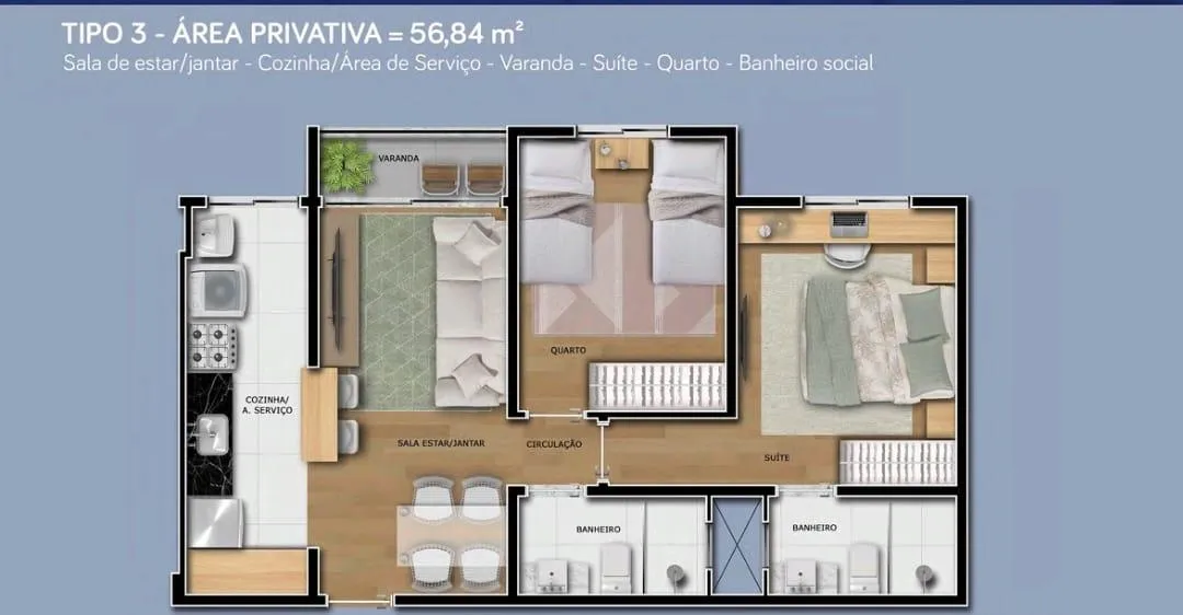 Imagem Apartamento para Venda em Petrópolis / RJ no bairro Quarteirão Ingelheim