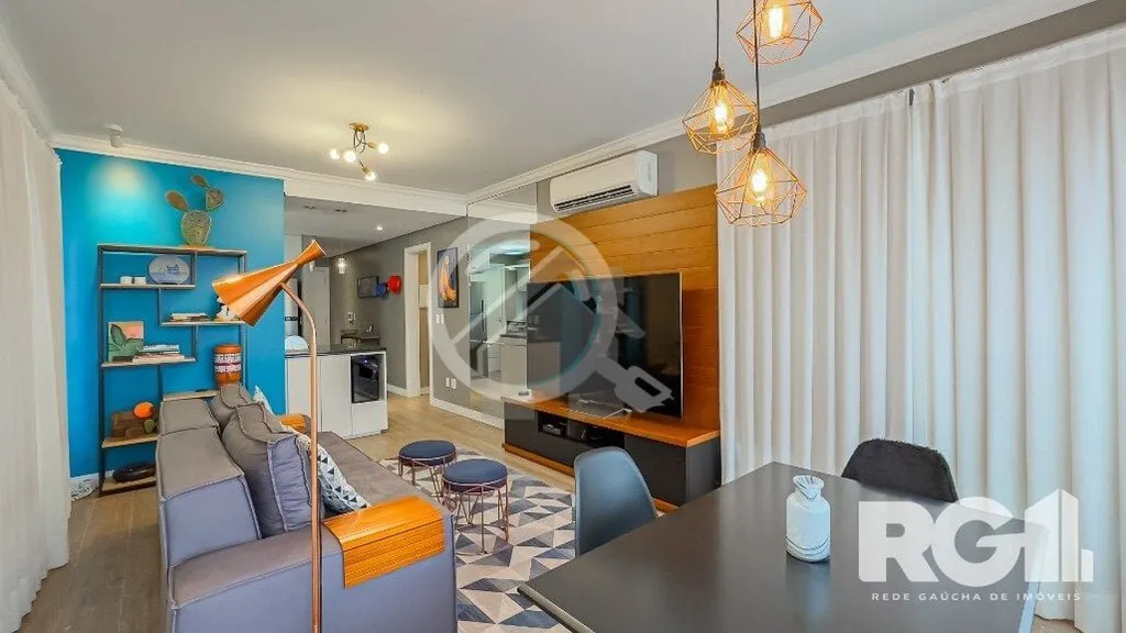 Imagem Apartamento lindamente decorado de 2 suÃ­tes, Lavabo, Churrasqueira e 2 vagas de garagens cobertas Ã...