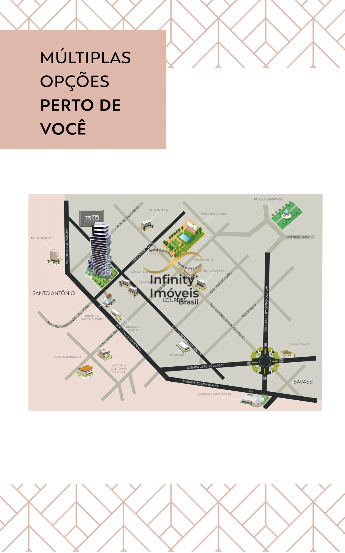 Imagem José Torres Franco - Apartamento à venda no bairro Lourdes - Belo Horizonte/MG