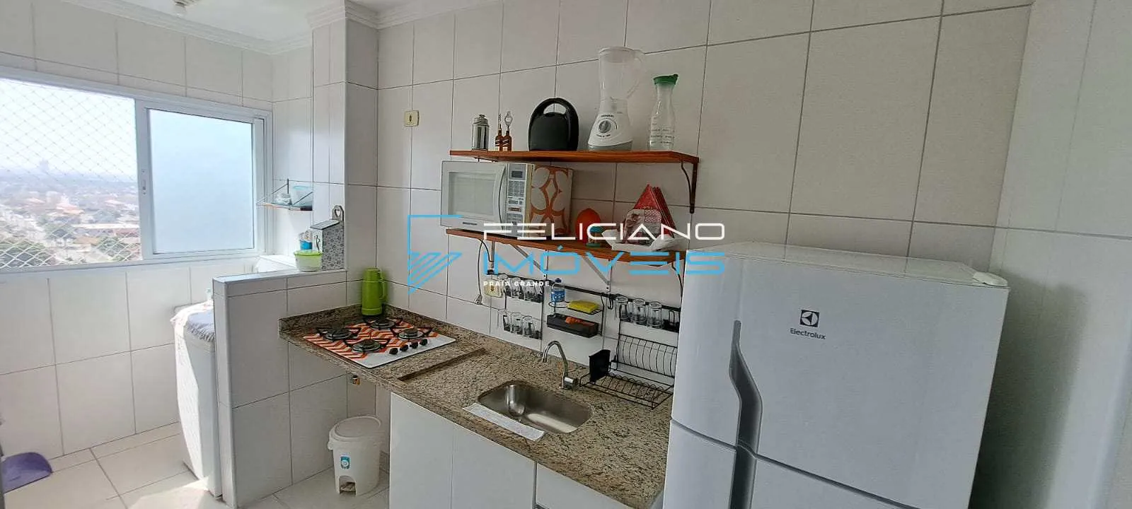 Imagem Apartamento com 1 quarto, Balneário Maracanã, Praia Grande - R$ 340 mil, Cod: 3458