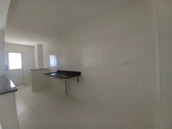Imagem Apartamento em Praia Grande com vista parcial para o mar, 02 dormitórios