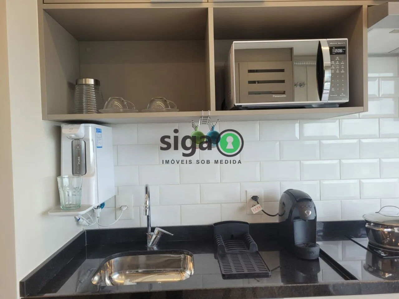 Imagem LOCAÇÃO de Apartamento Studio (MOBILIADO) ao lado Estação Brooklin do Metrô Linha Lilás