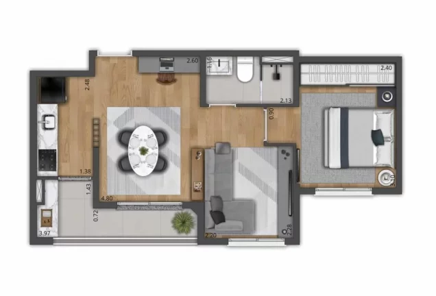 Imagem WELCONX PINHEIROS - CONX - Aptos 31m² e 1 dormitório, com localização privilegiada em Pinheiros!