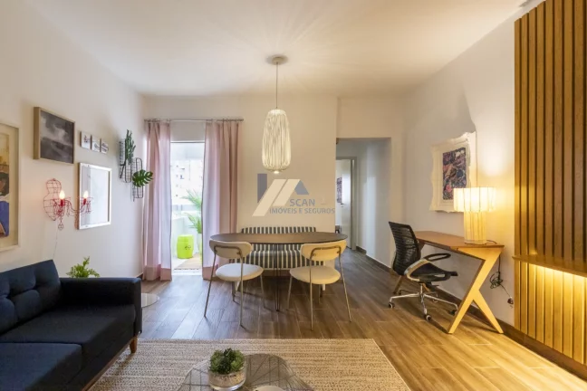 Foto do imóvel Apartamento mobiliado com 1 quarto para alugar no Cambuí, em Campinas, São Paulo.