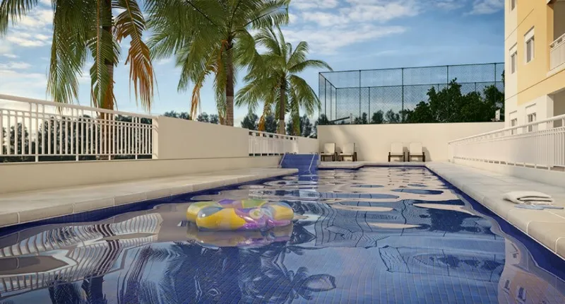 Imagem Imperdível! Apartamento à venda em Mauá-SP, Jardim Itapark, 2 quartos, 1 banheiro, 1 vaga de garagem, 55m² no Condomínio das Seringueiras.