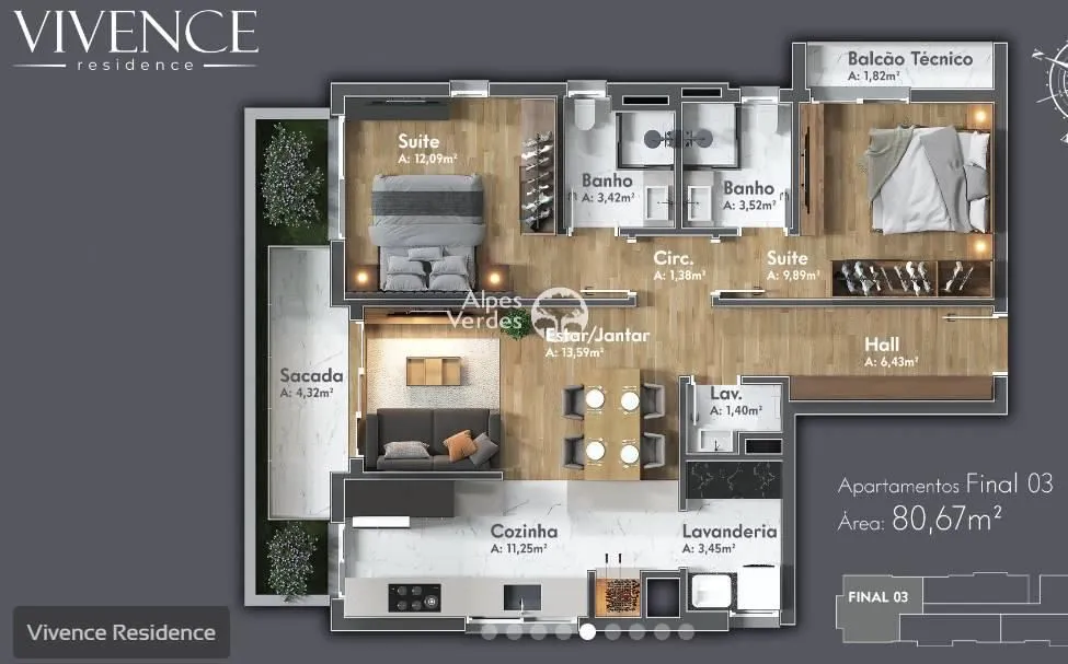 Imagem VENDE-SE APARTAMENTO NO CENTRO DE CANELA A 5 MINUTOS DA CATEDRAL DE PEDRA