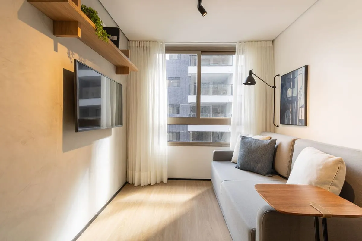 Foto do imóvel Apartamento com 1 Quarto para alugar, 33m² - Pinheiros em Rua Alves Guimarães, 201 - Pinheiros, São Paulo - SP
