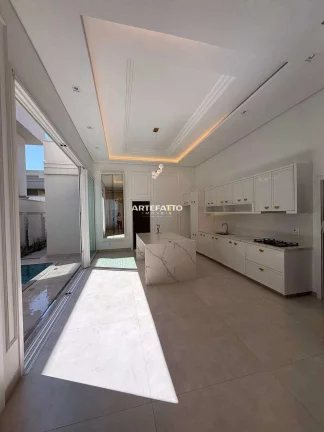 Imagem Casa de condomínio à venda, no Residencial Olivito, em Franca, Residencial Olivito, com 3 quartos, 203m2