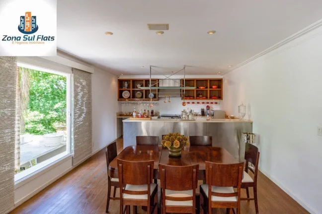 Imagem Casa Alto Padrão à Venda No Morumbi Com 4 Suítes e 6 Vagas - Condomínio Fechado