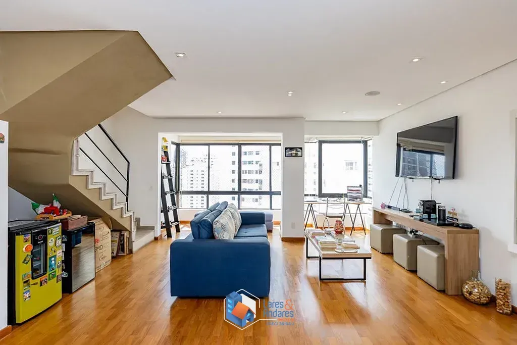 Foto do imóvel Cobertura Duplex à venda 2 Quartos 1 Suite 3 Vagas 210M² Brooklin Paulista São Paulo - SP em Avenida Portugal