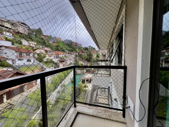 Imagem Apartamento para Venda em Teresópolis, Agriões, 1 dormitório, 1 suíte, 2 banheiros, 1 vaga